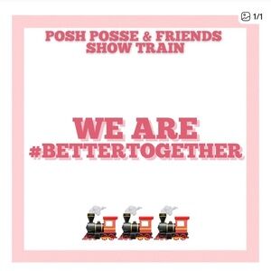12/13 LIVE SHOW! #BETTERTOGETHER Posh Posse & Friends Show Train!🚂 🚂